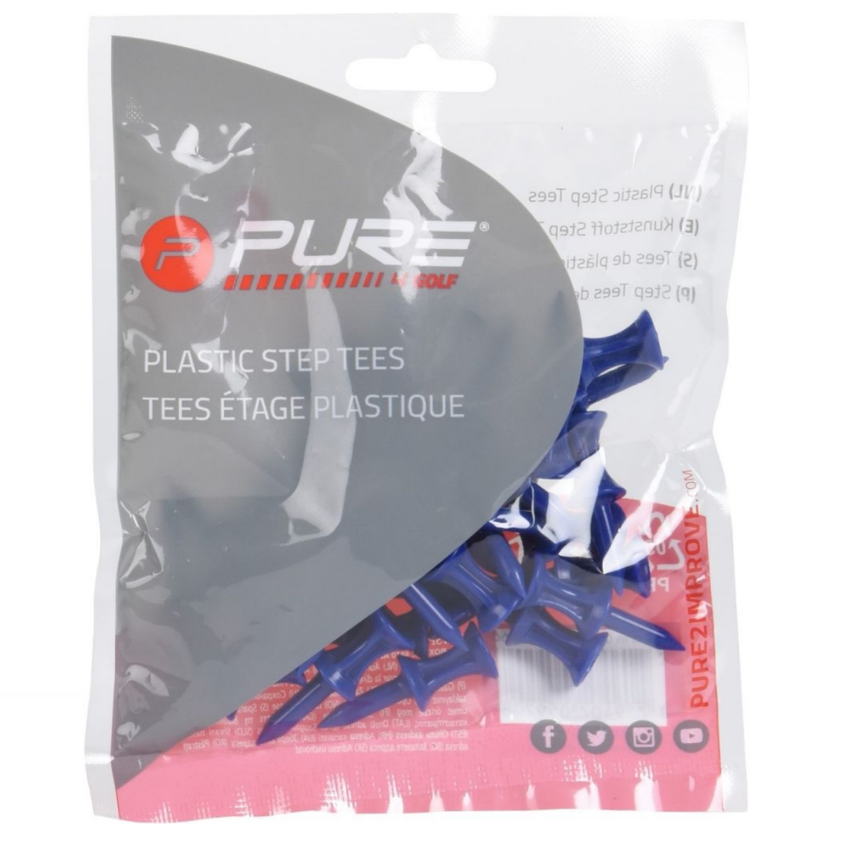 Pure Plastic Step Tees