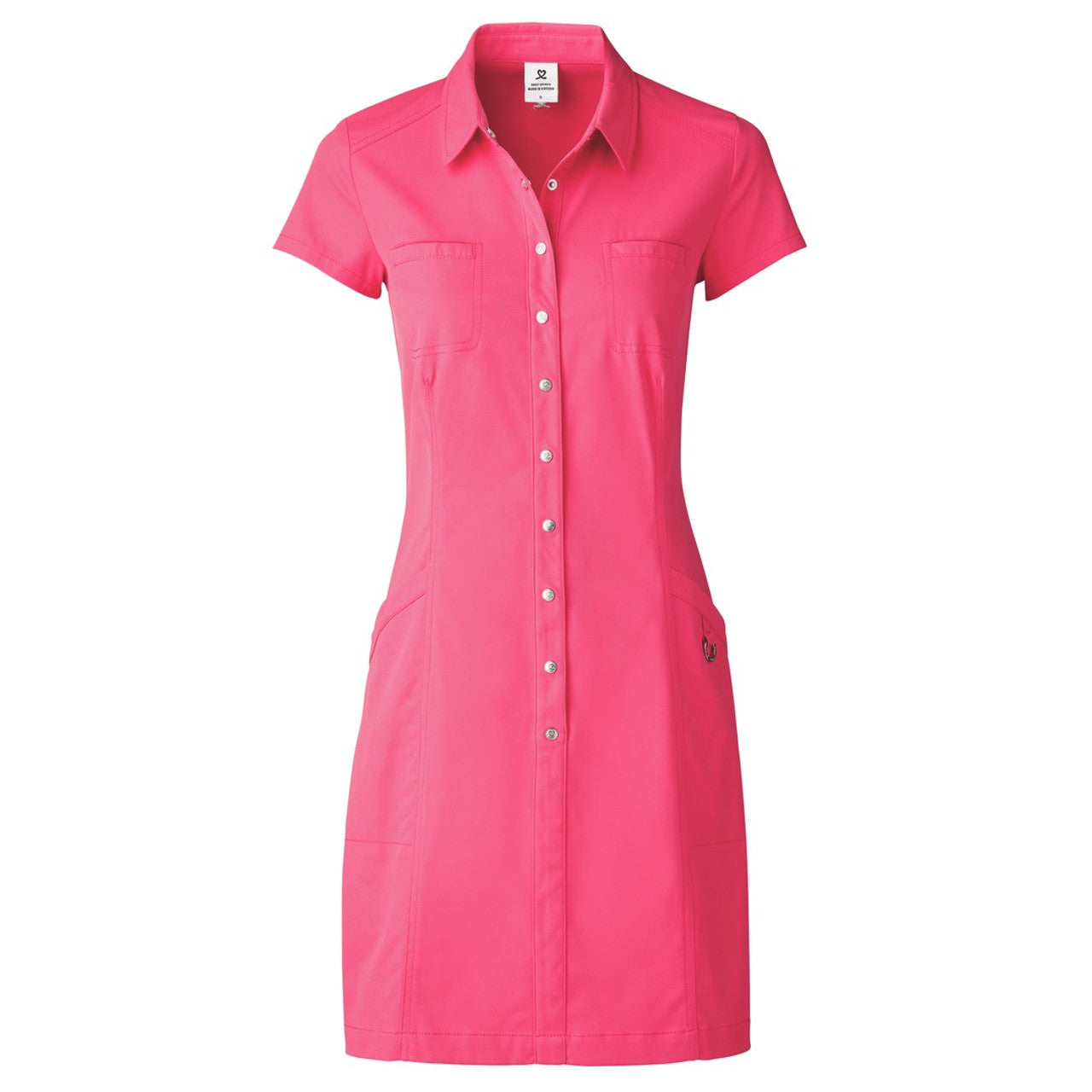 Daily Sports Lyric dress cap sleeve Fruit punch pink