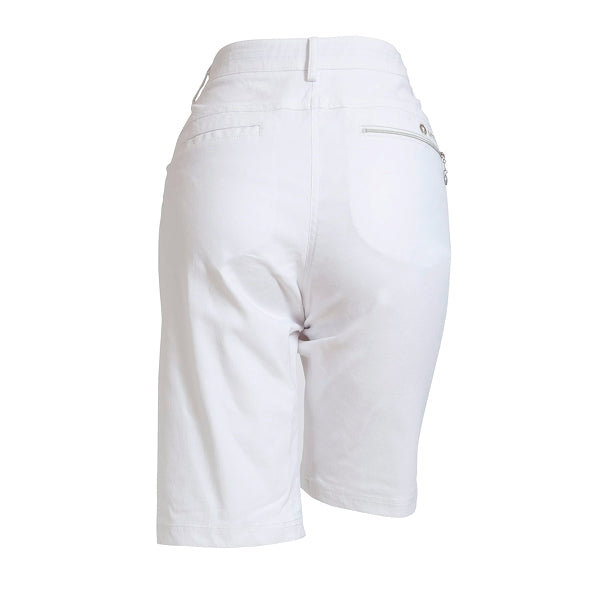 Backtee dames short achterkant