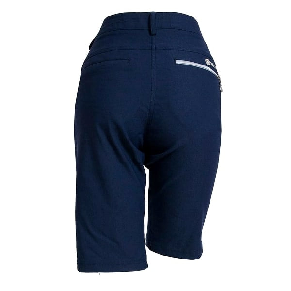 Backtee dames short achterkant
