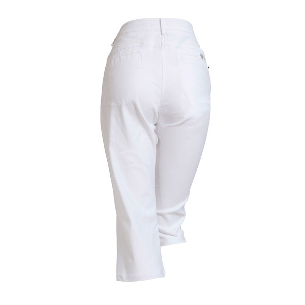 Backtee dames Super Stretch Capri achterkant