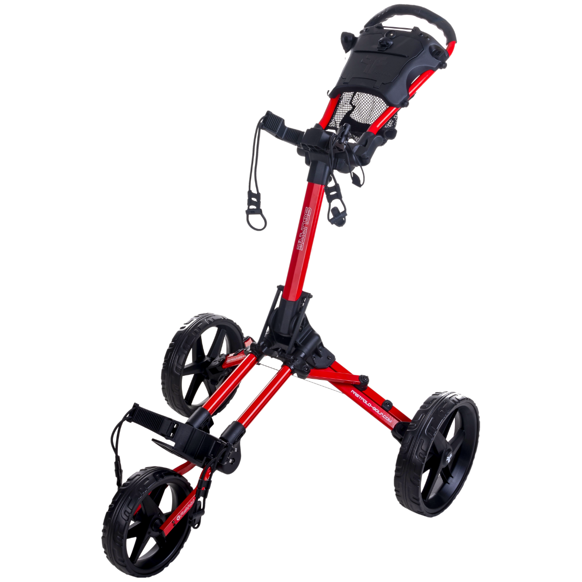 Fastfold Square golftrolley rood
