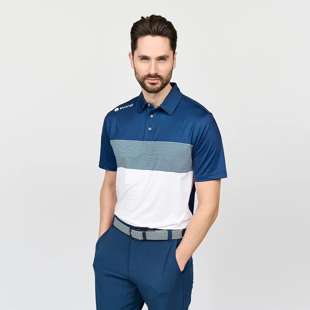 Backtee heren polo
