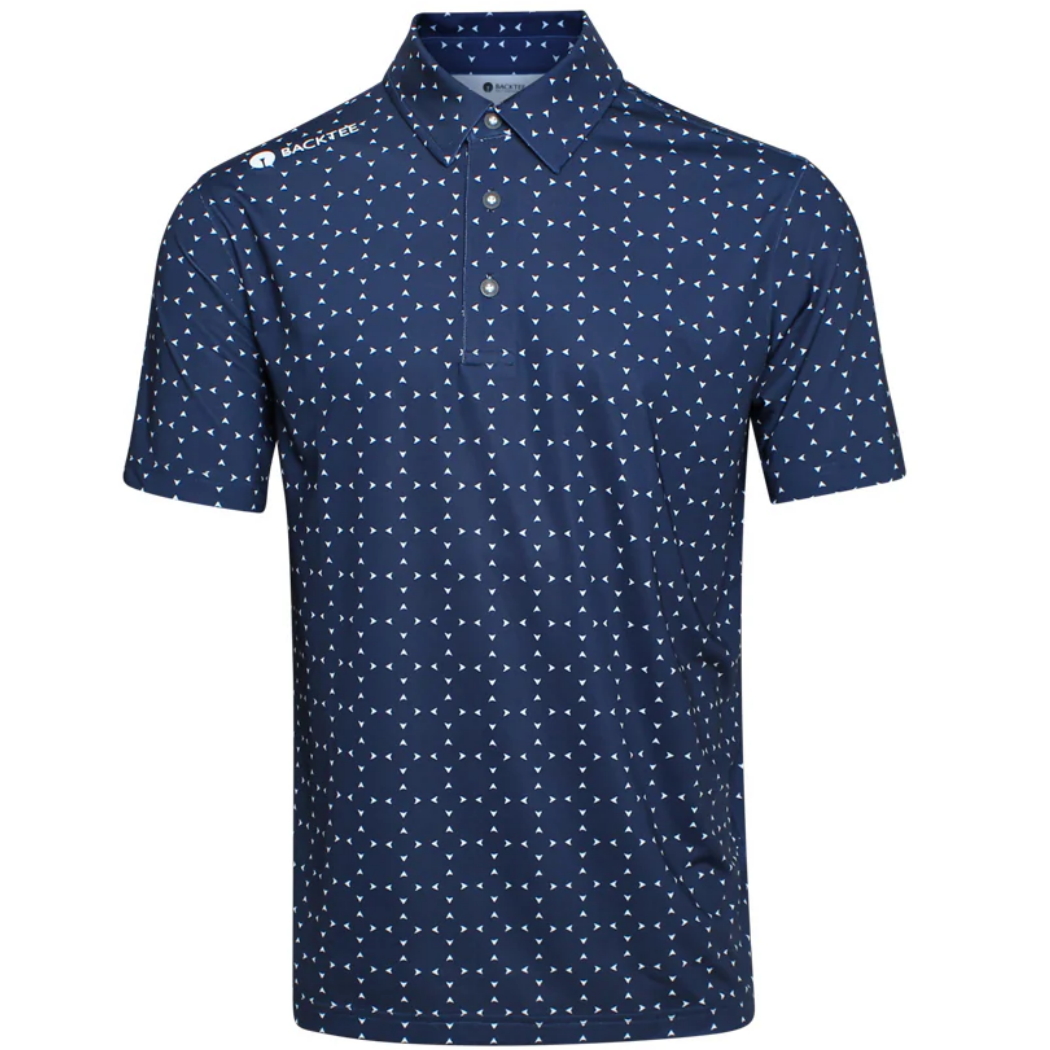 Backtee heren polo