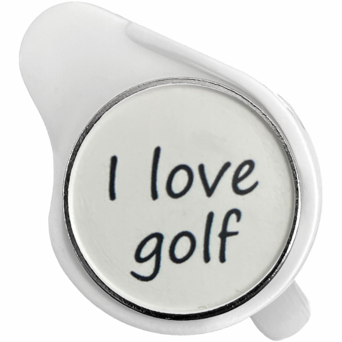 Lignum Clip met Tekst Ballmarker