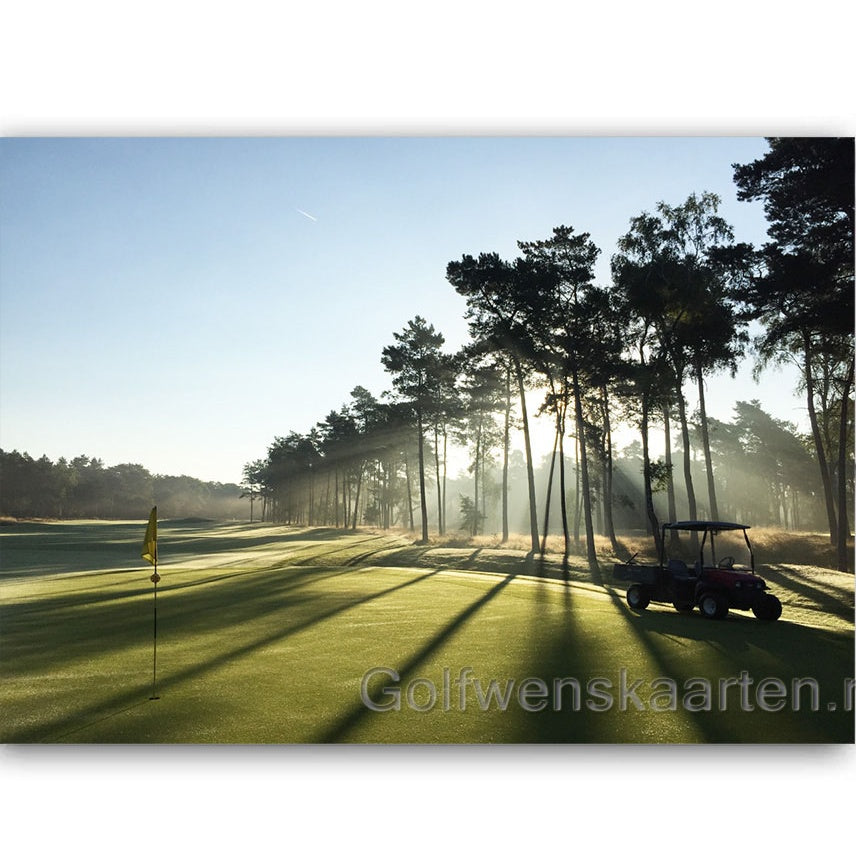 Golf Wenskaart