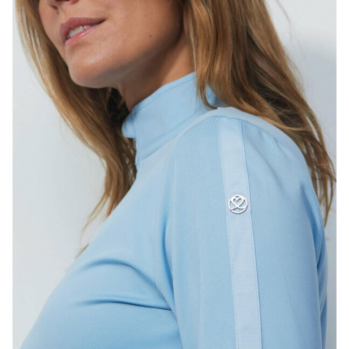 Daily Sports Anna 443/192 517 full zup longsleeve Skylight blue