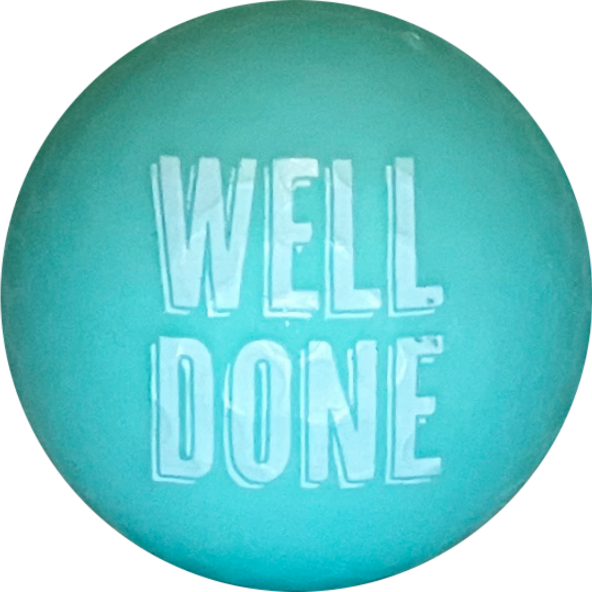 Golfballen set van 3 met print "Welldone"