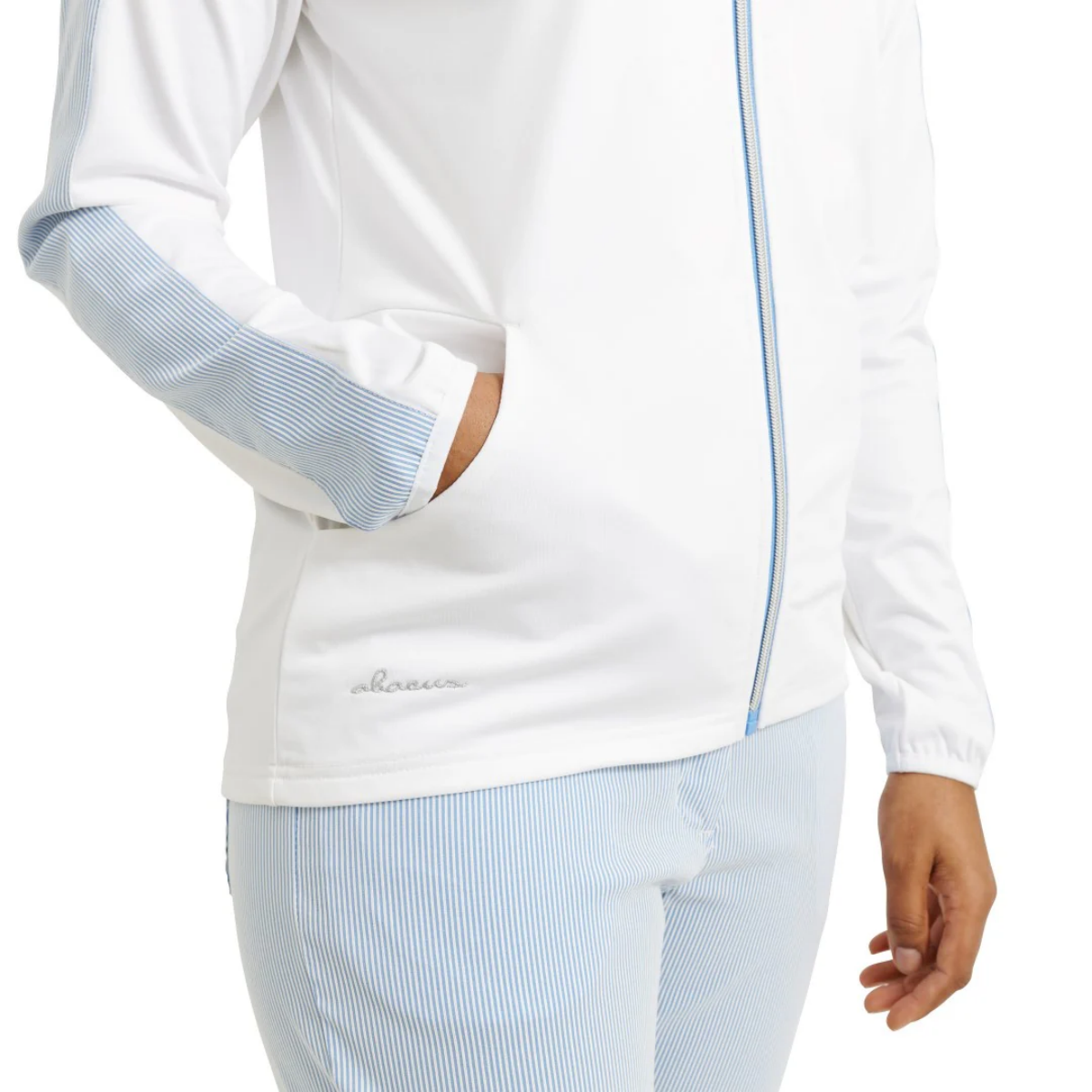 Abacus Bovey 2451 100 ladies midlayer White