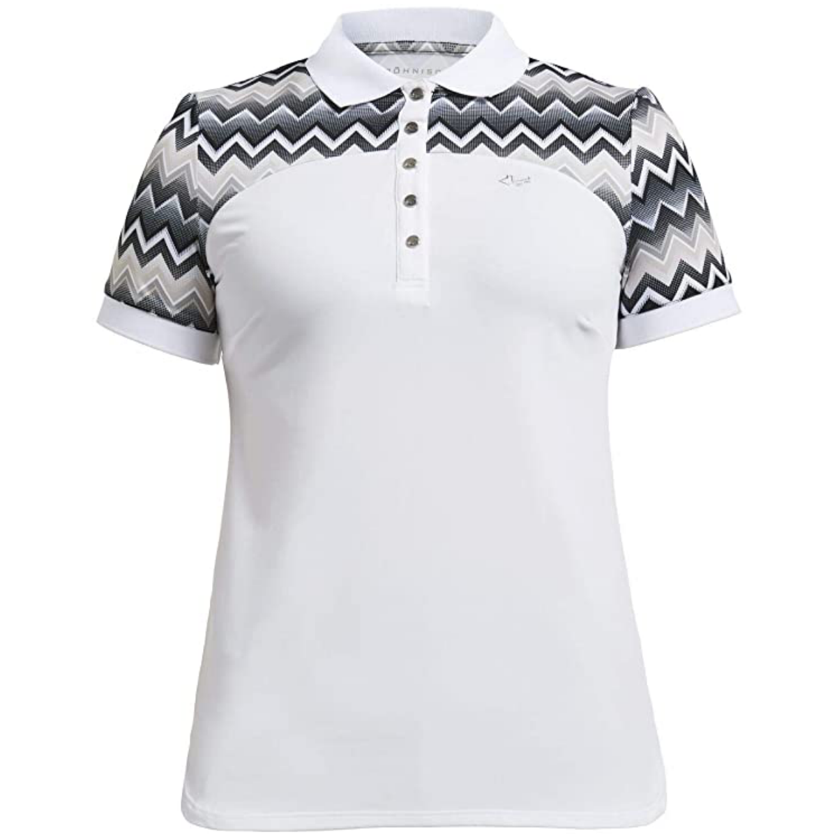 Rohnisch Element Block polo zigzag sand
