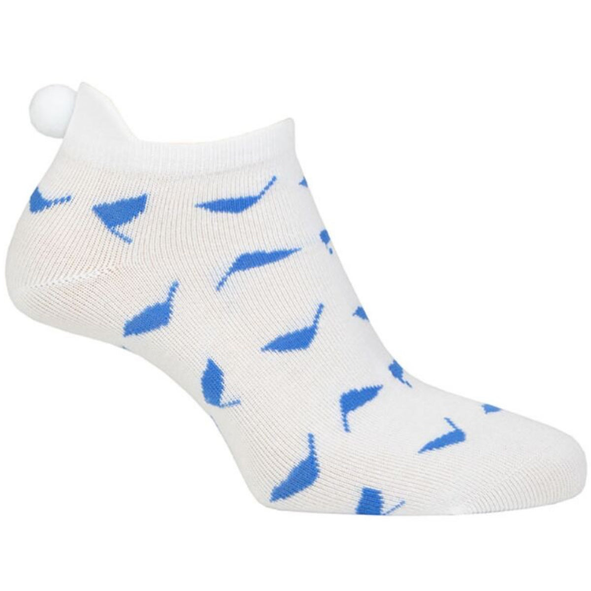 Glenmuir golfsocks white tahiti