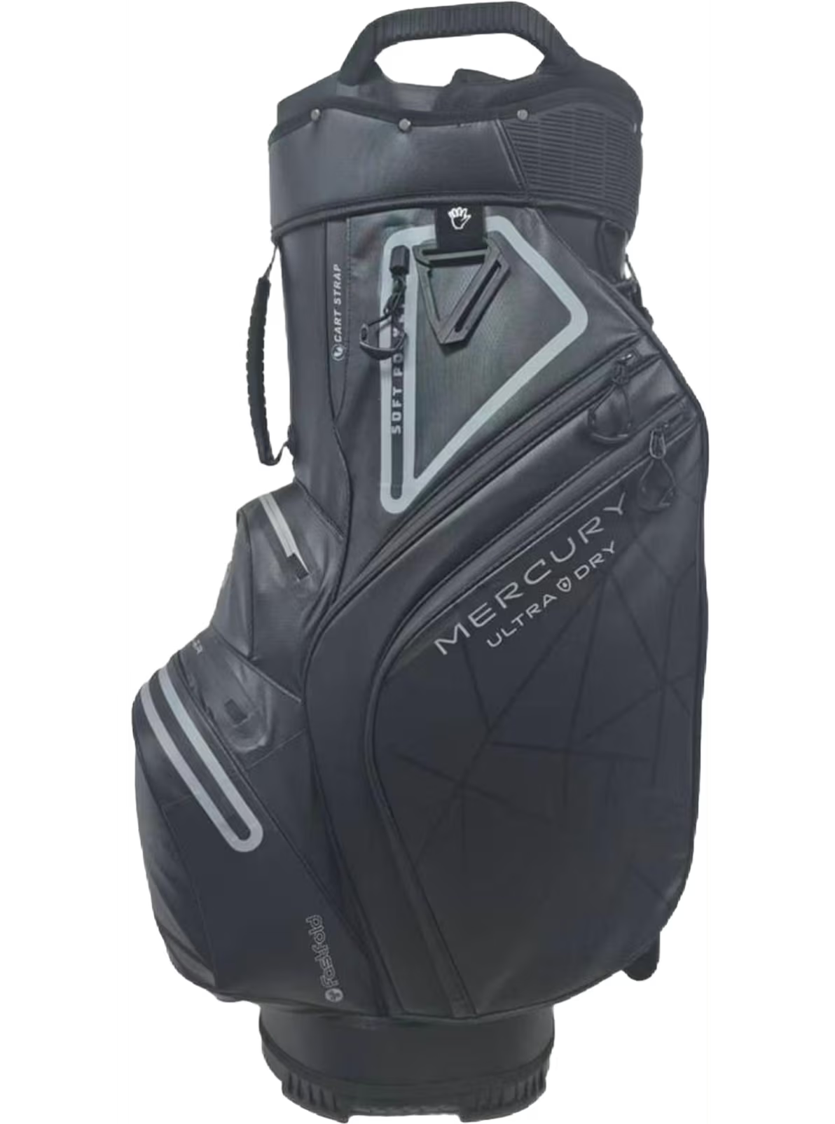 Fastfold Mercury Cartbag Ultra Dry Zwart/Grijs