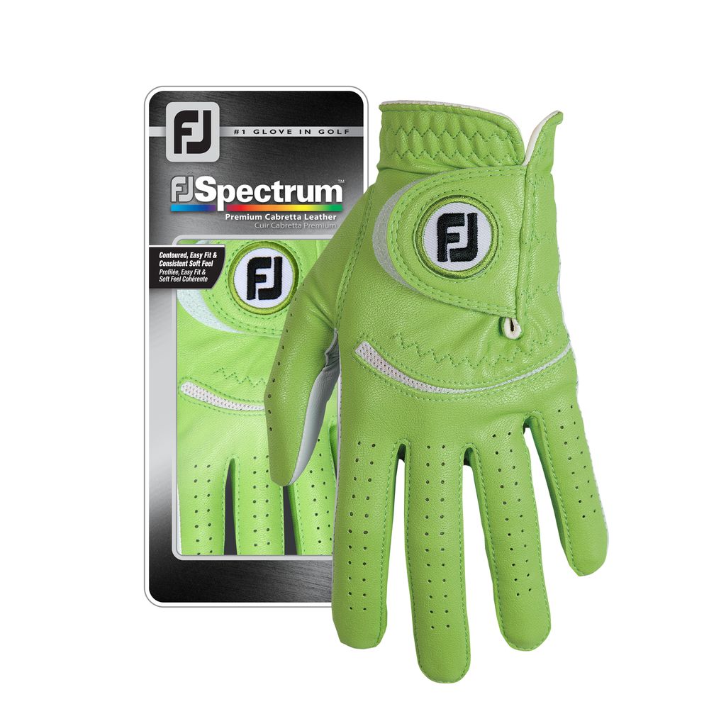 footjoy spectrum golfglove lime