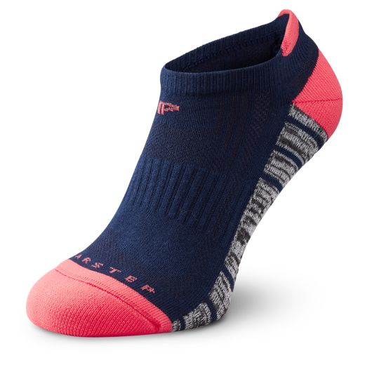 Parstep Ancle golfsokken Navy Koraal