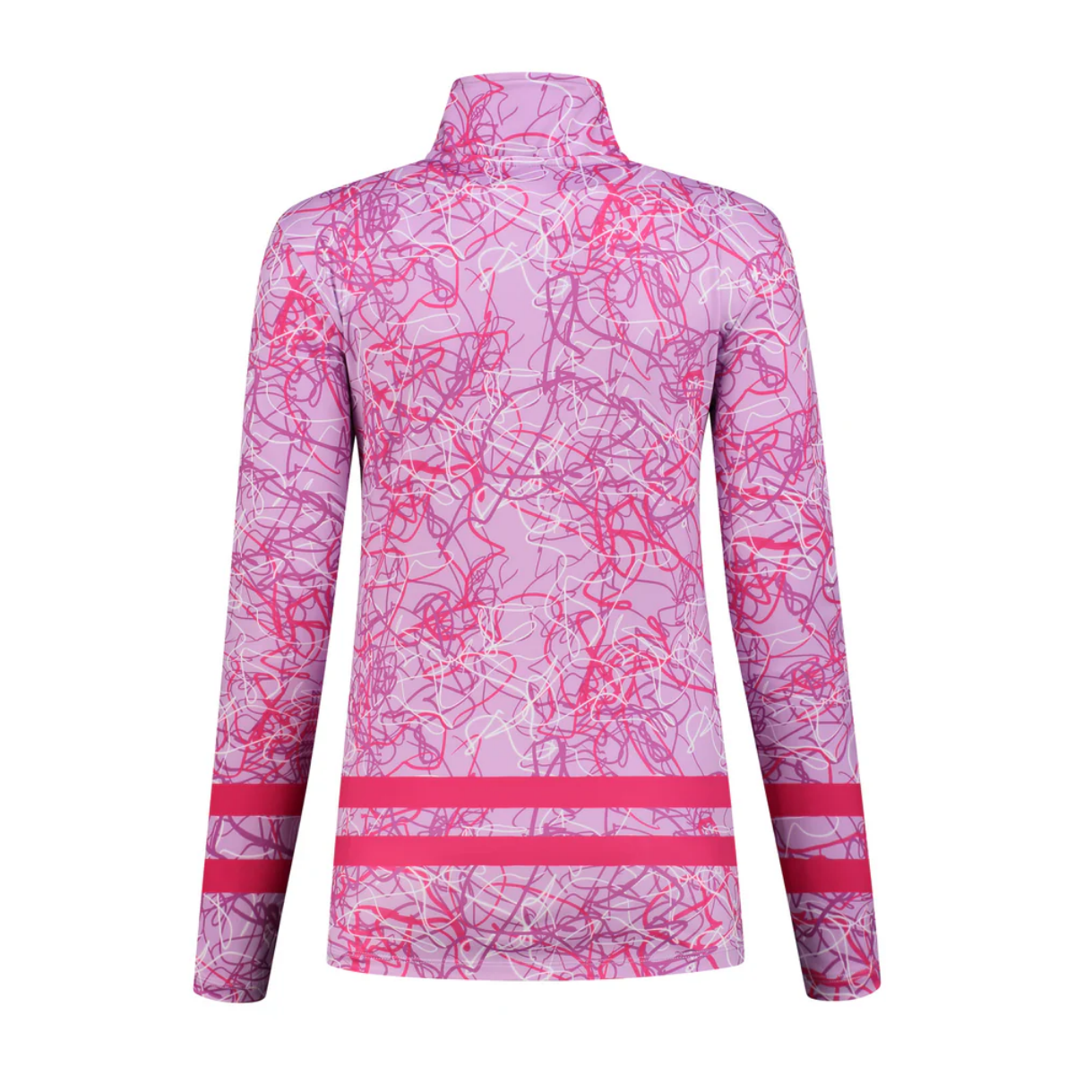 Kou Sportswear Geolines pully Purple Pink