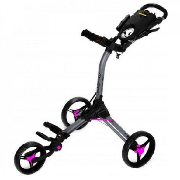 BagBoy Compact Push grijs - roze