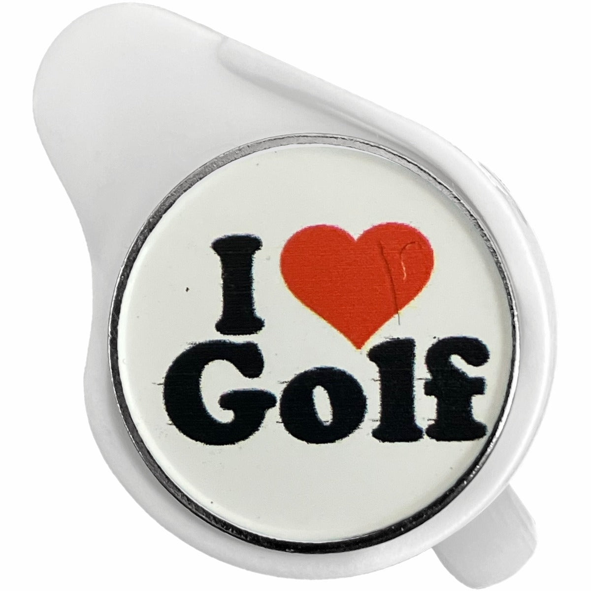 Lignum Clip met Tekst Ballmarker