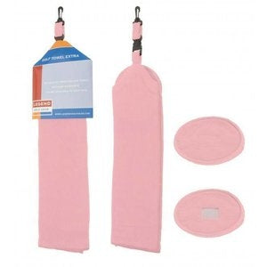 Legend golfhanddoek extra roze