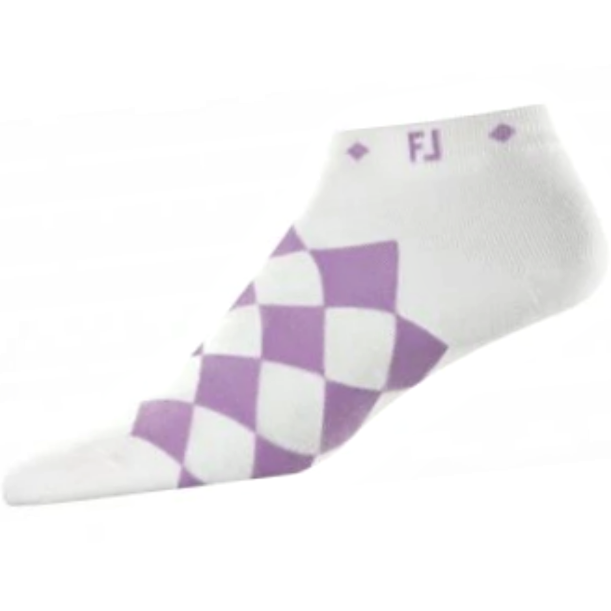 Footjoy 19761 ProDry Lichtgewicht golfsokken Lila Ruit