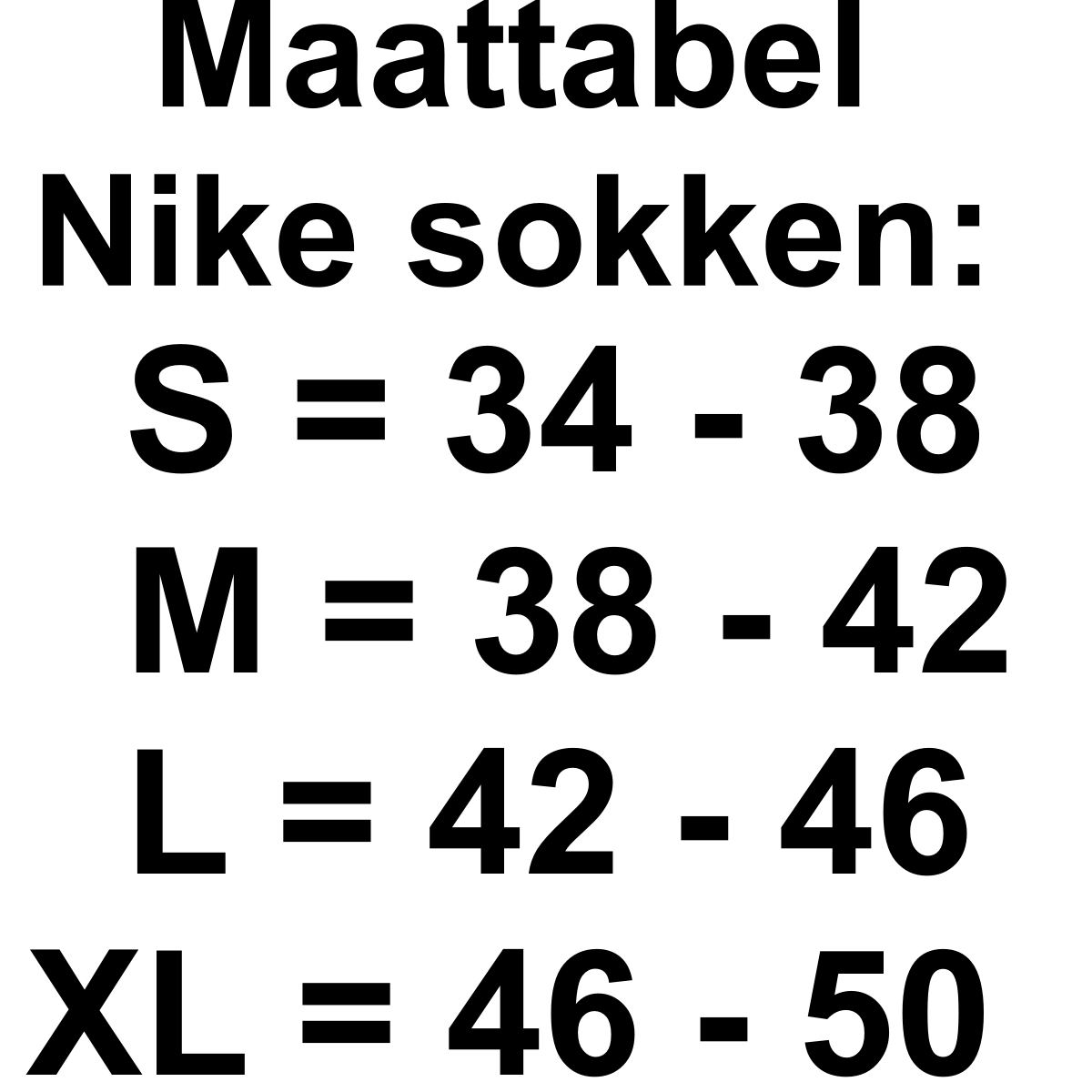 Nike Crew Sokken 6Pack