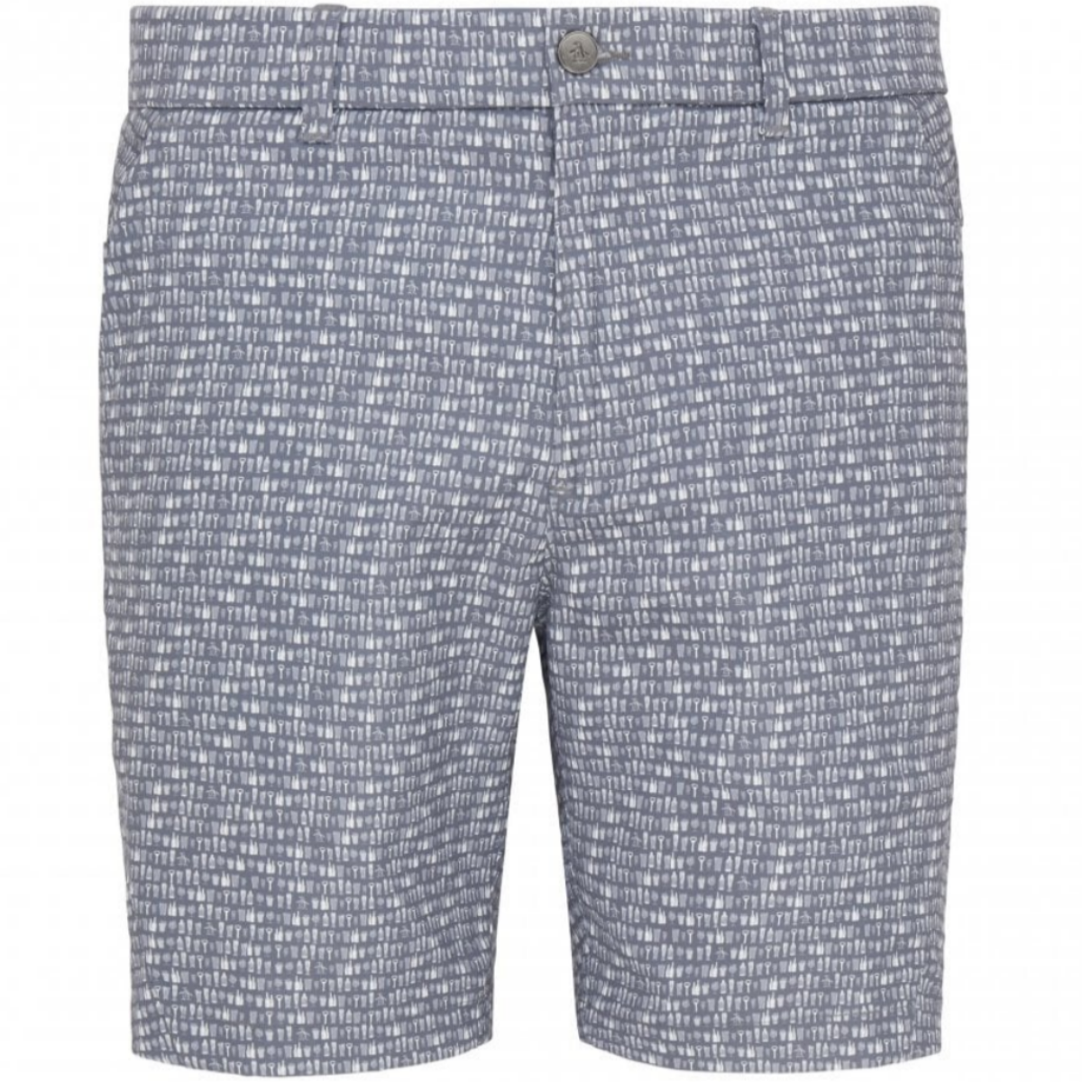 Penguin OGBSD044GG Novelty Printed heren korte golfbroek