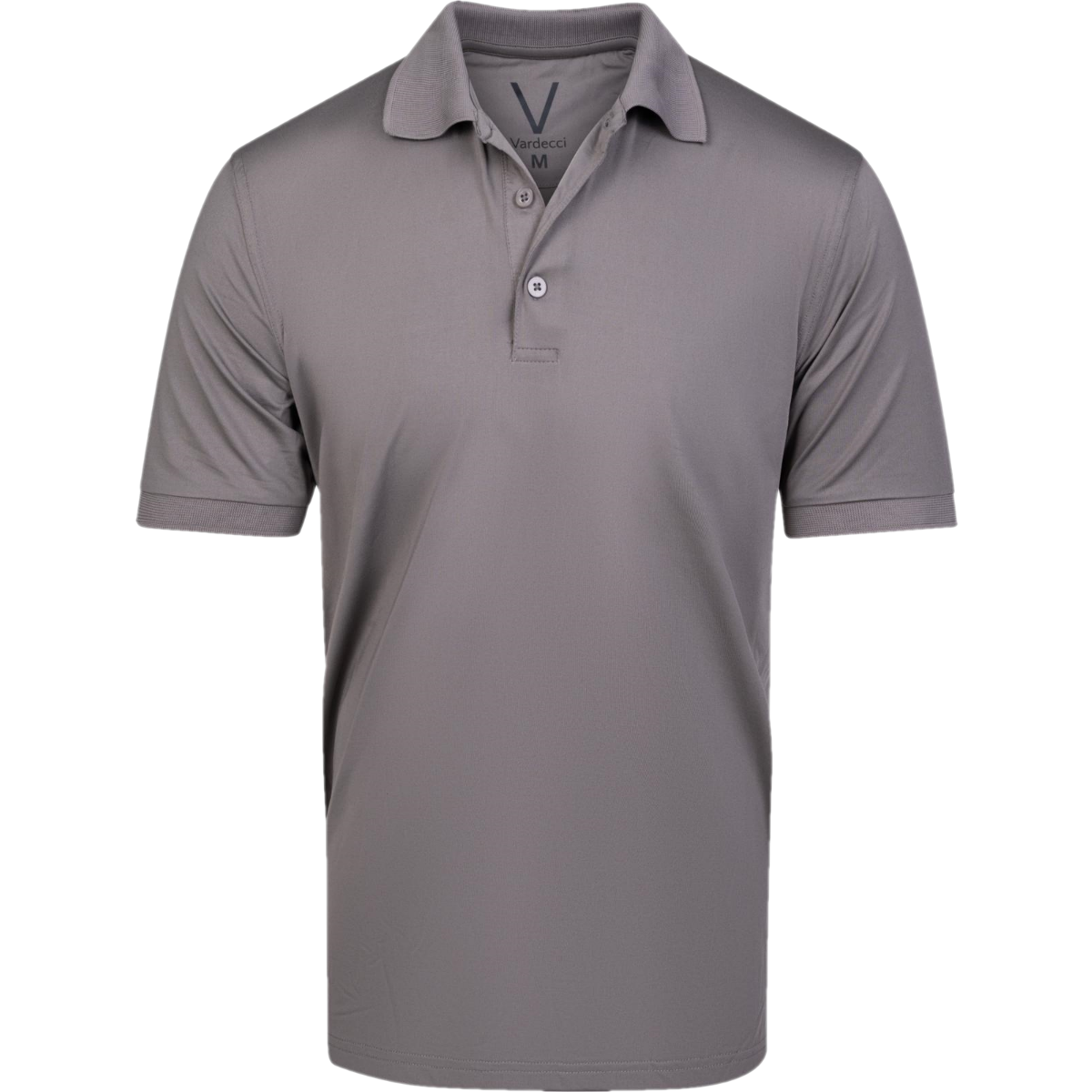 Vardecci VA10000 heren basic poloshirt Charcoal