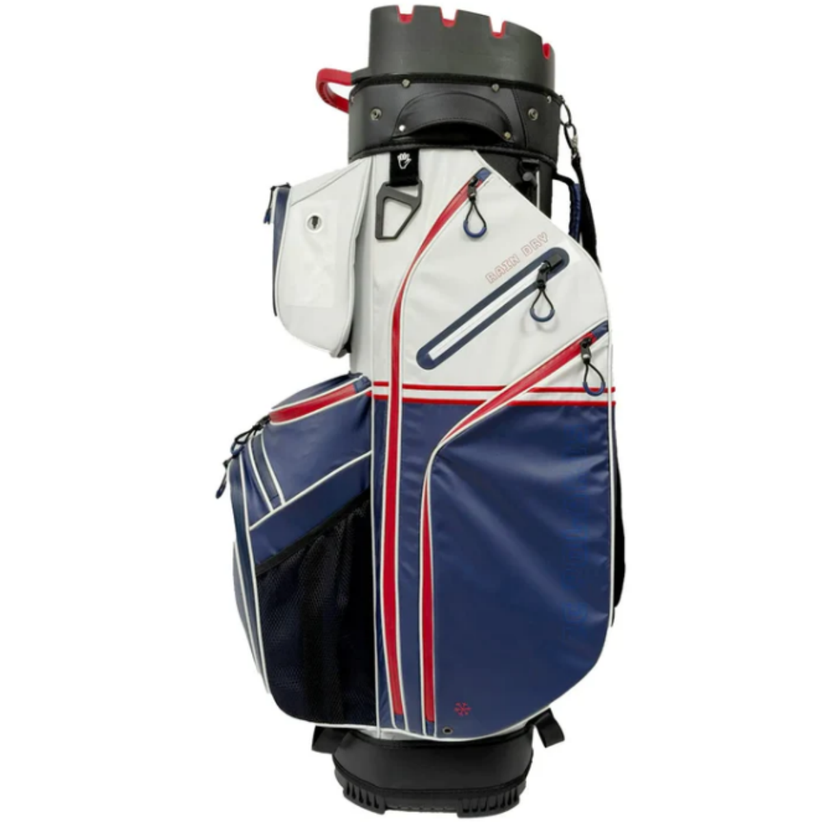 Fastfold Polaris Cartbag Rain Dry Navy/Rood/Wit