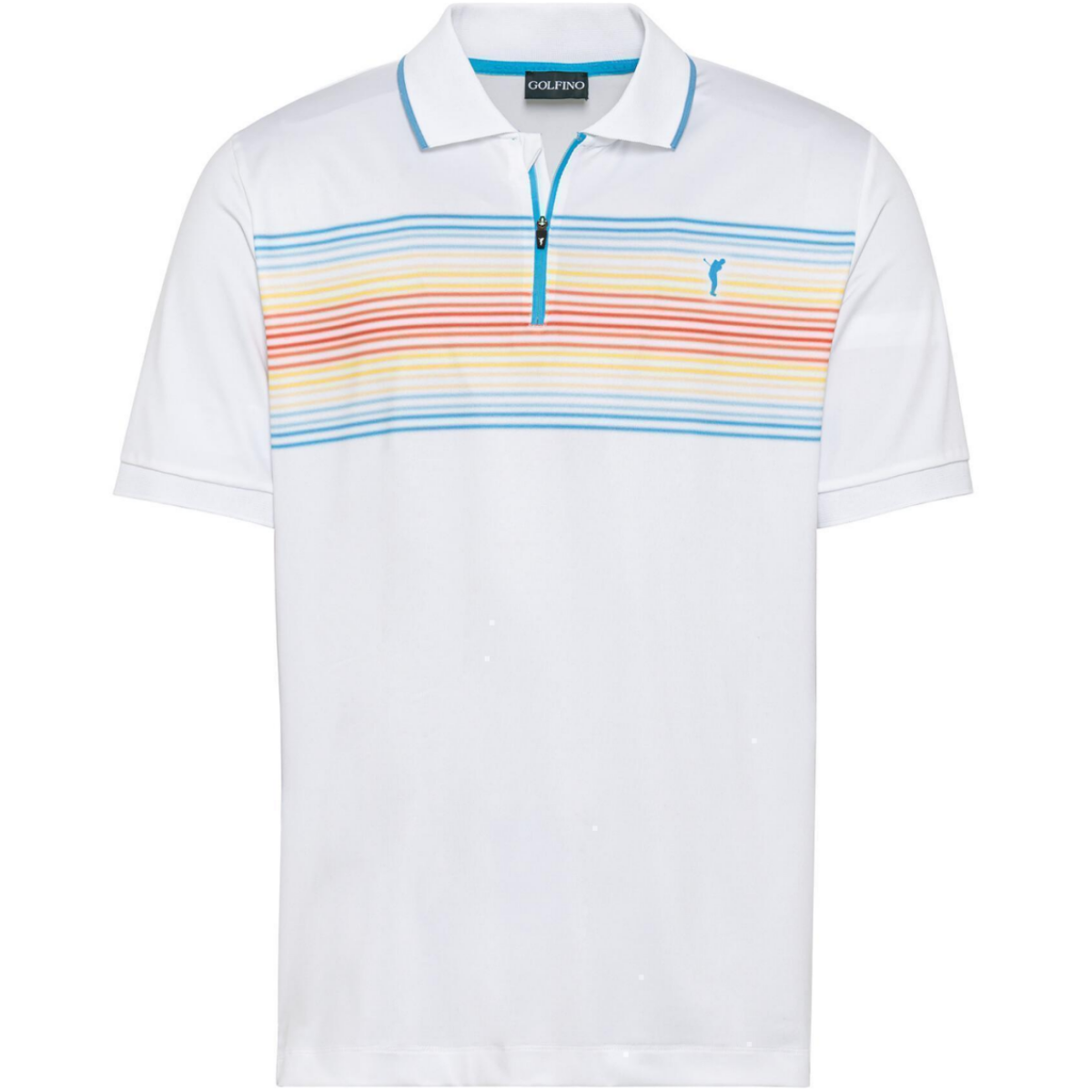 Golfino 4432714-100 Ray Blur Stripes heren polo