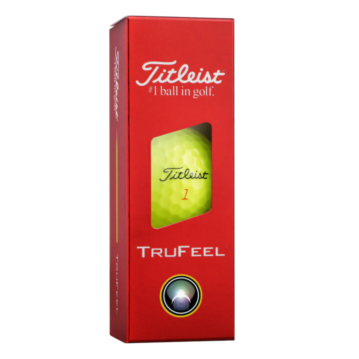 Titleist Trufeel golfball 3 pcs yellow