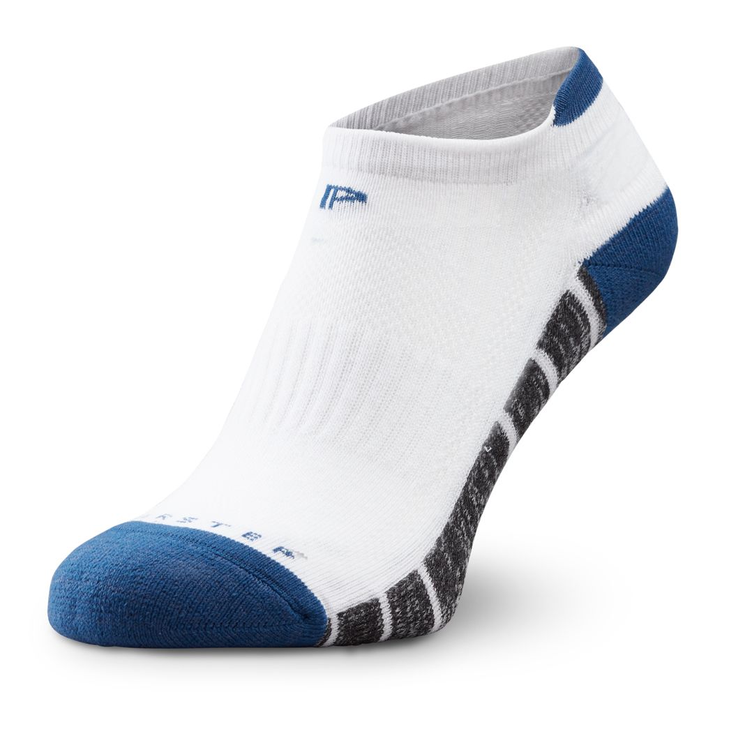 Parstep Ancle golfsokken wit navy
