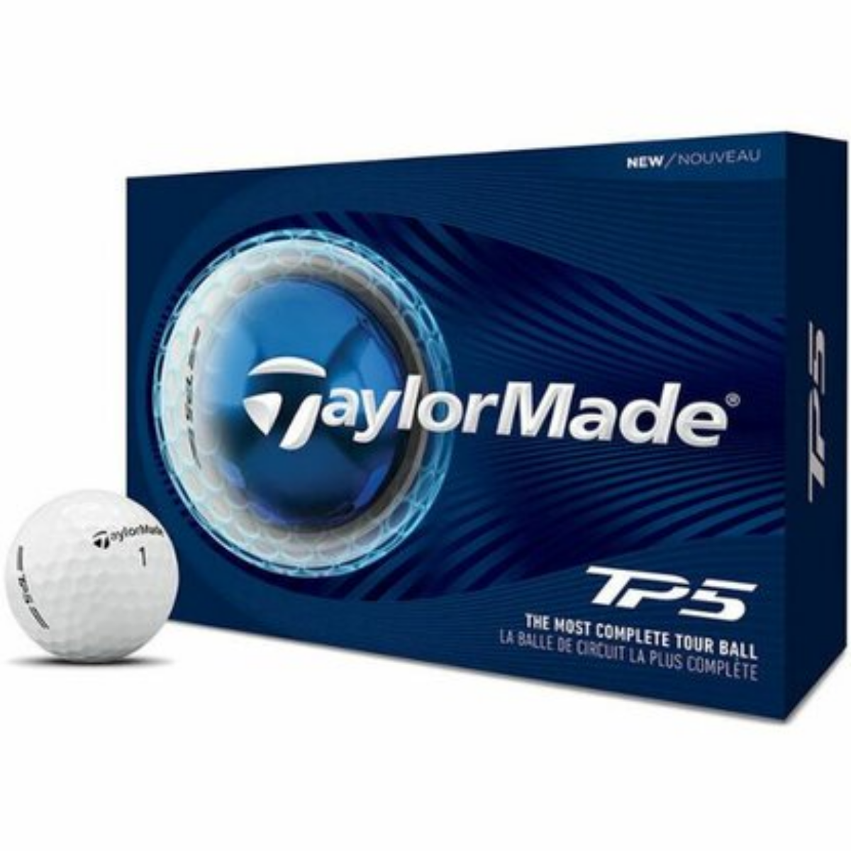 TaylorMade TP5 12 golfballen Wit