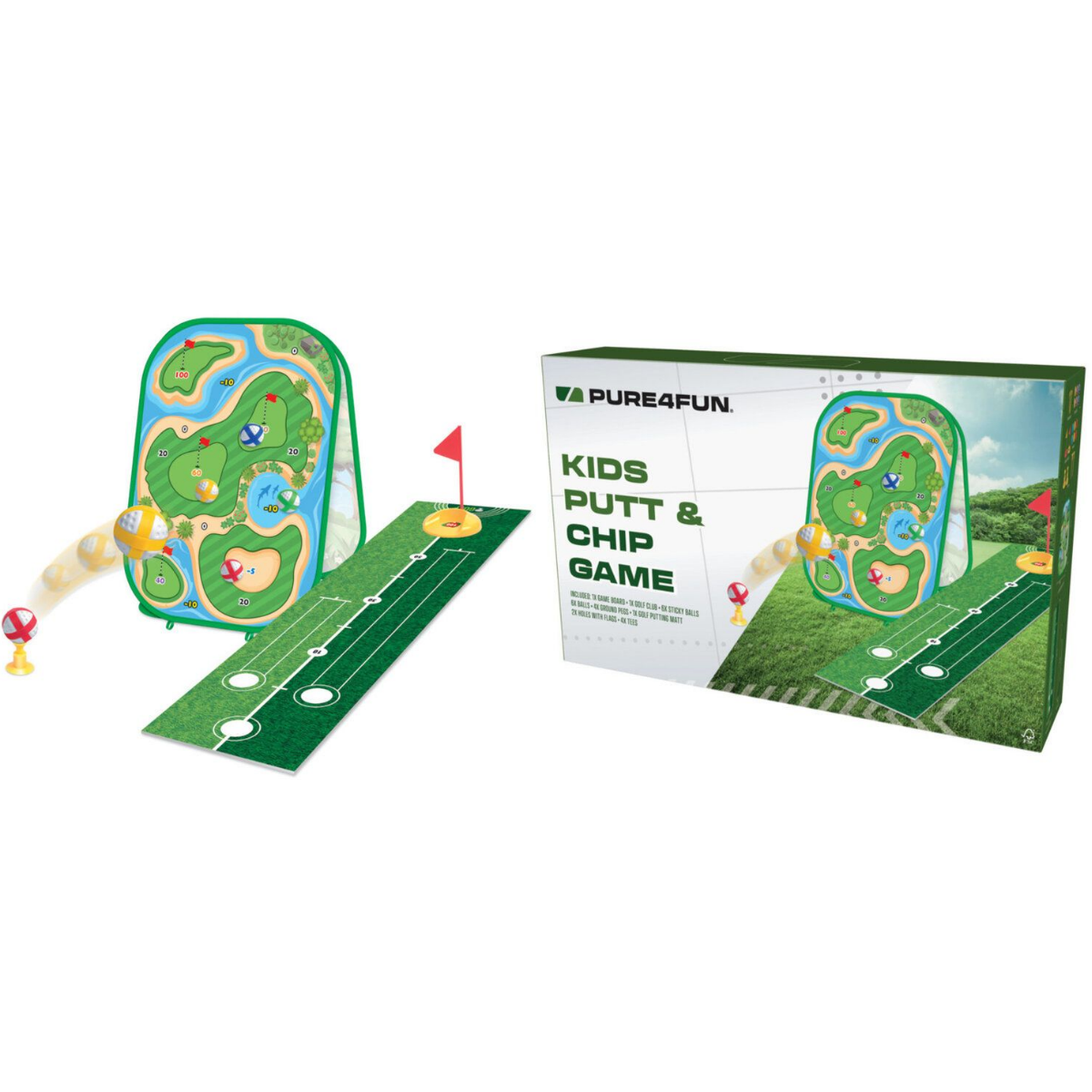Pure4Fun Kids Put and Chip game