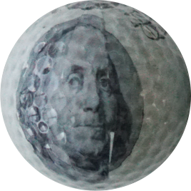 Golfballen set van 3 Amerikaanse dollar