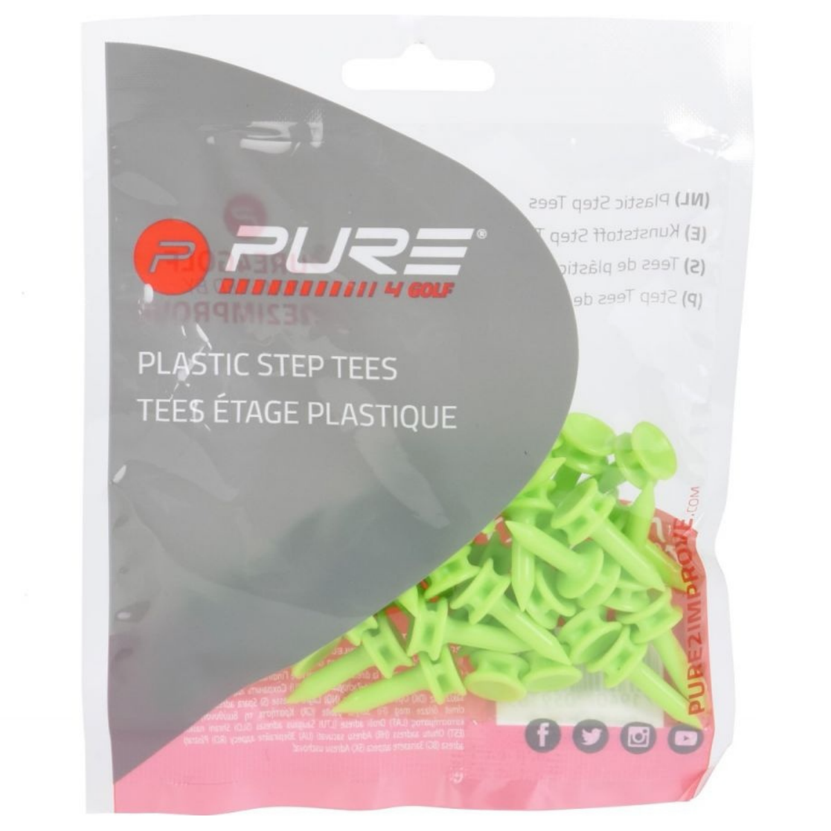 Pure Plastic Step Tees