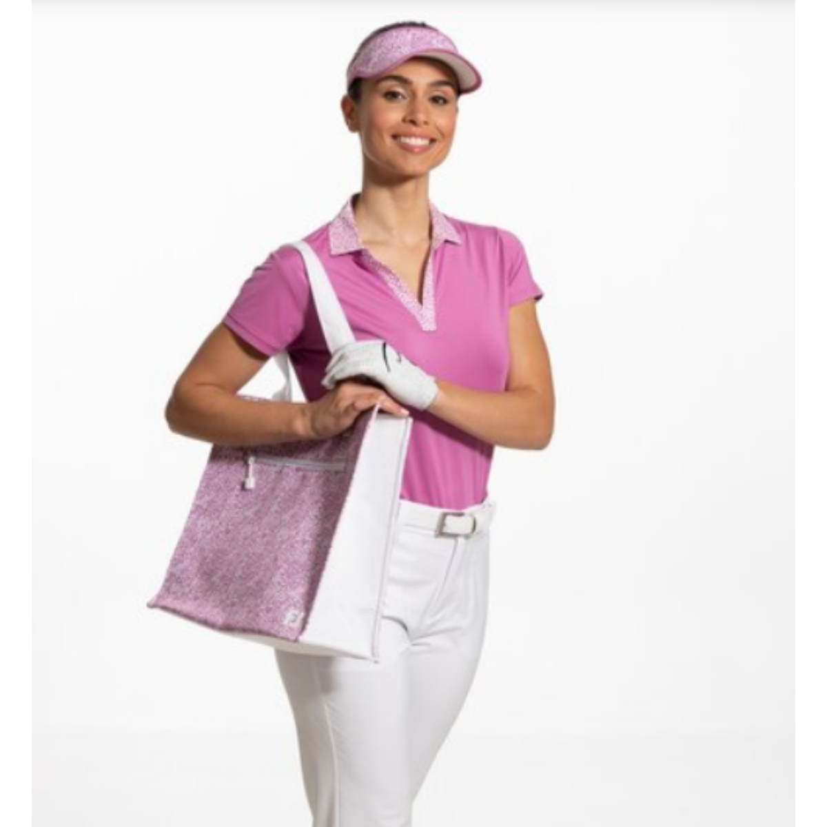 Footjoy Tote bag 31737 White Berry