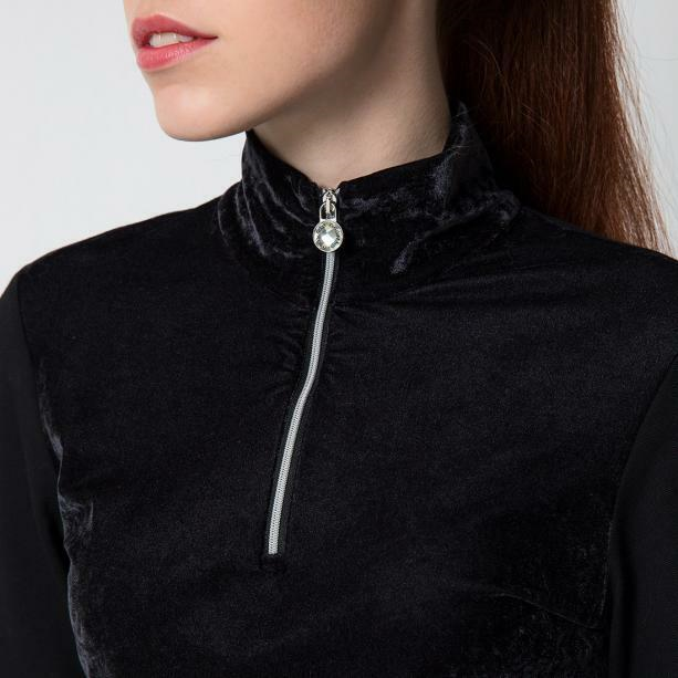 Golfino Euphorbia 335926 890 dames troyer zwart