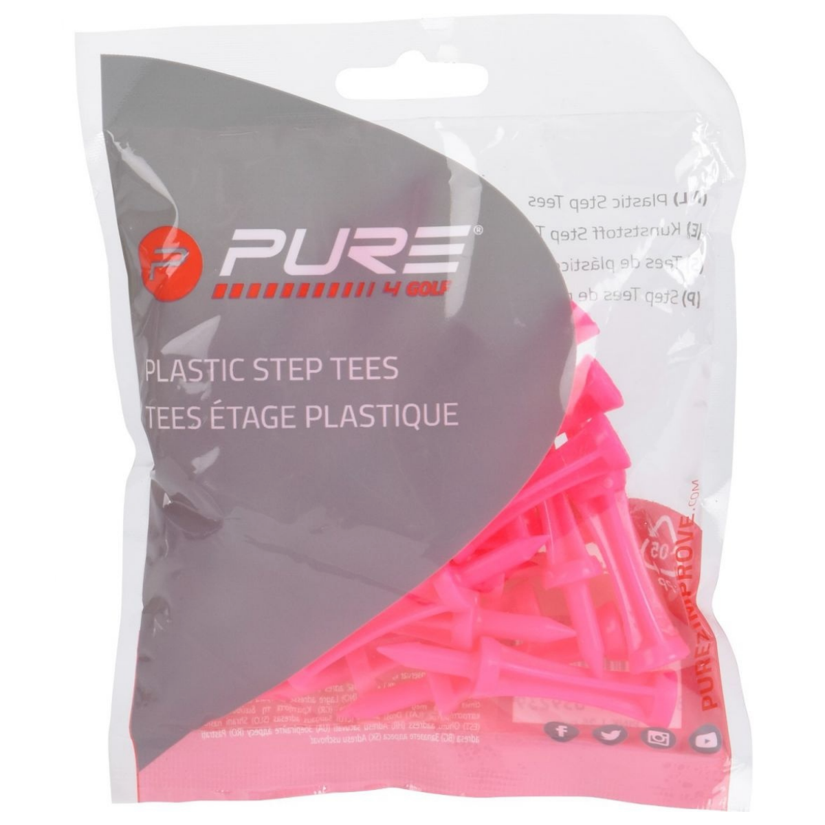 Pure Plastic Step Tees
