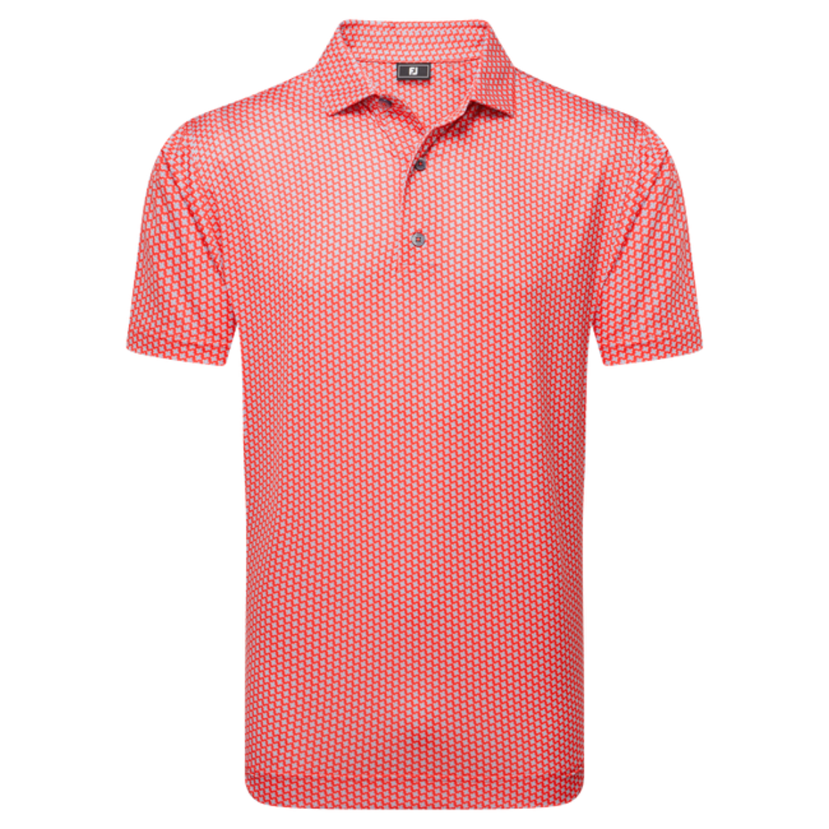Footjoy Houndstooth Geo Lisle 34010 heren polo