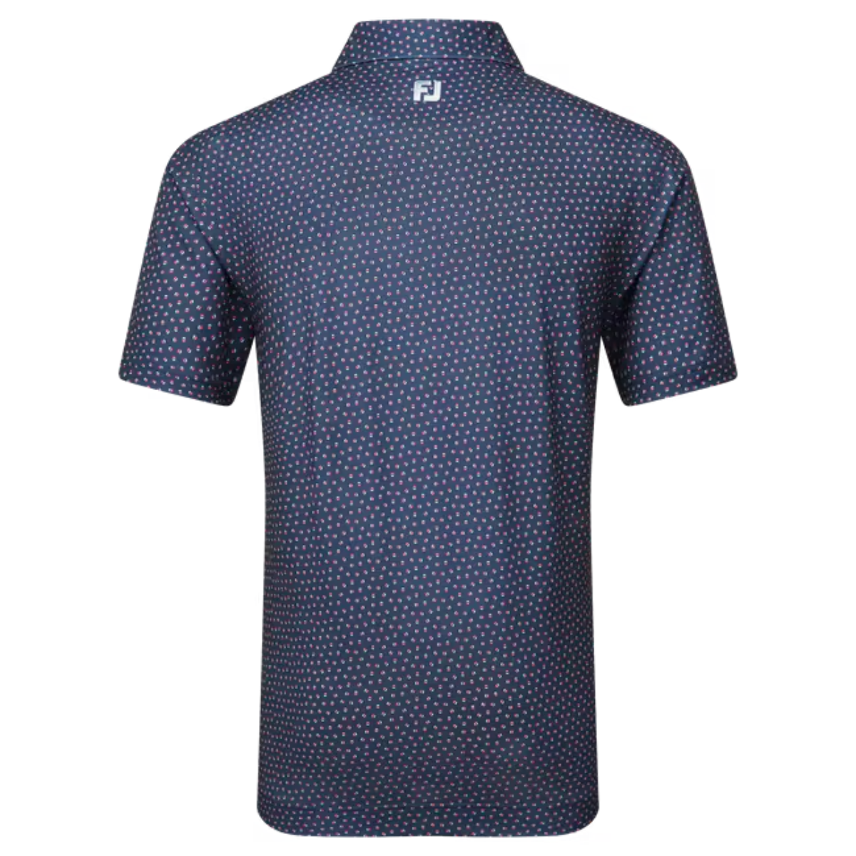 Footjoy Bounce Print Pique 34036 polo Dark Denim