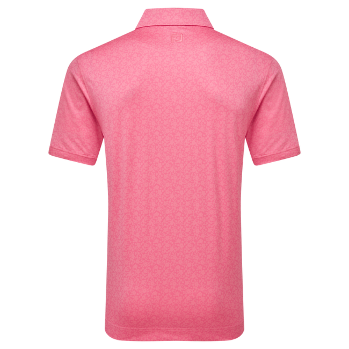 Footjoy 34130 Painted Floral Lisle polo Pink lemon