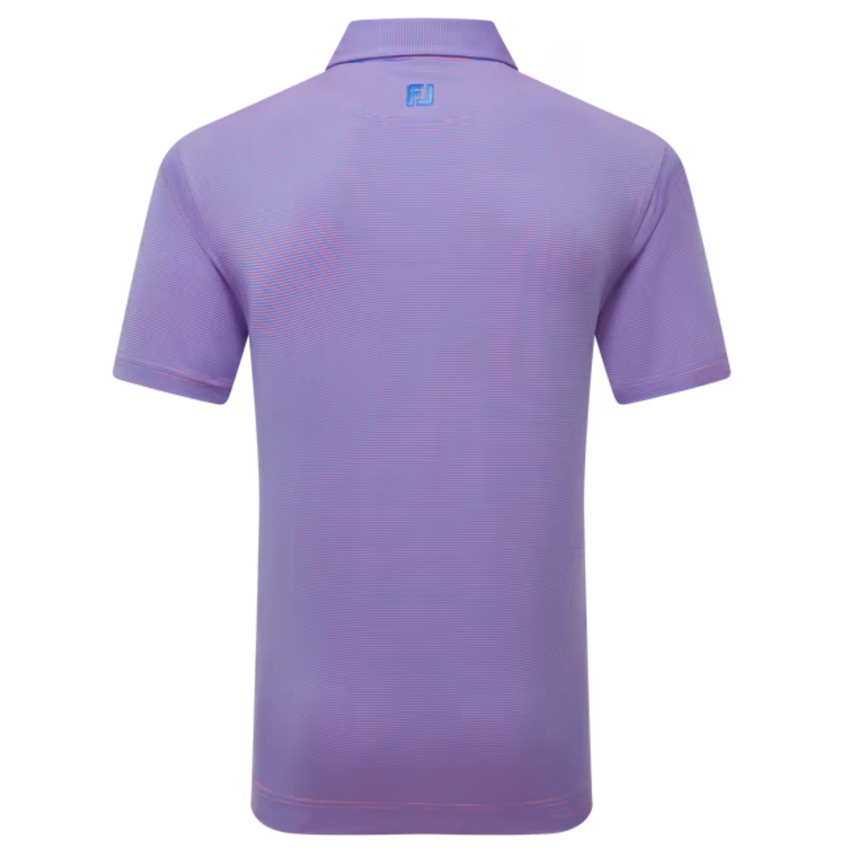 Footjoy Micro Feeder Stripe Lisle 34135 polo Marine Pink