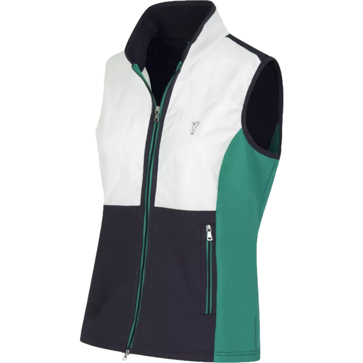Golfino Extra Round Gilet 5452025 100 stretch techno fleece