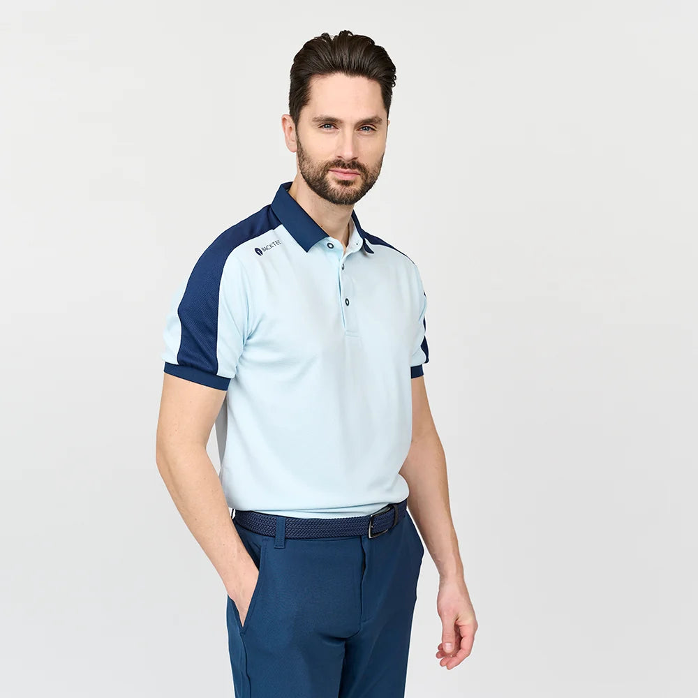 Backtee heren polo