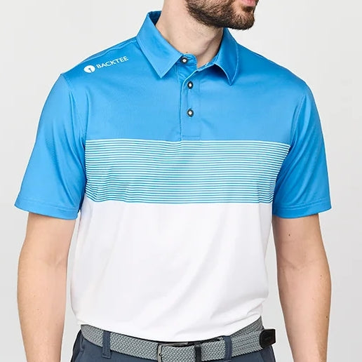Backtee heren polo