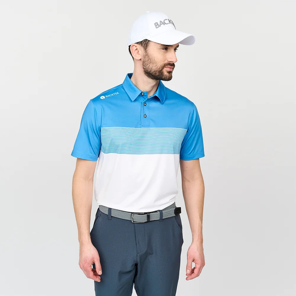 Backtee heren polo