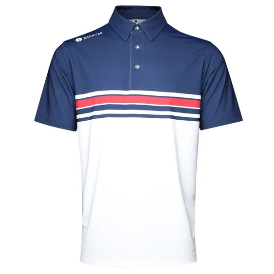 Backtee heren polo