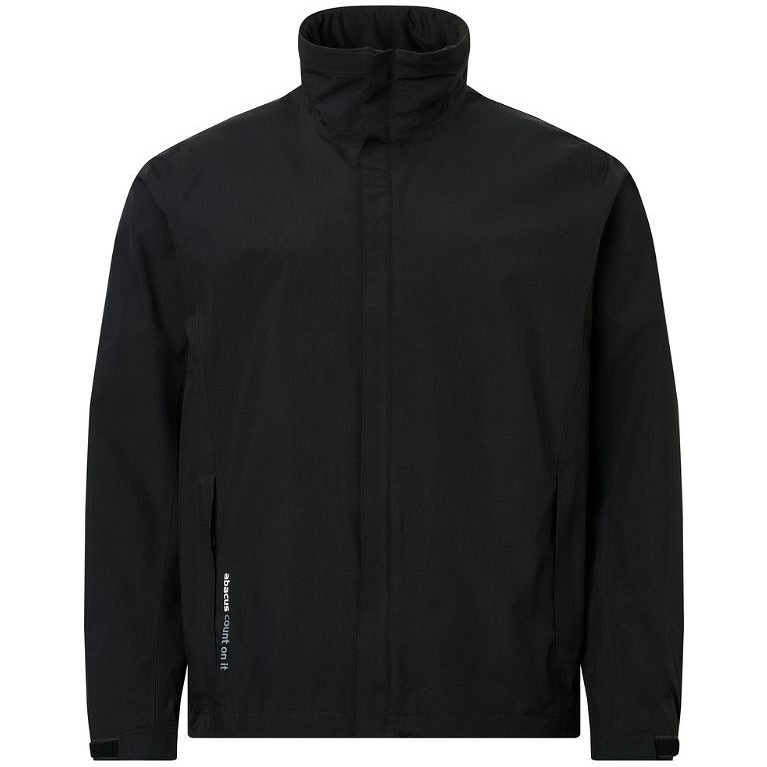 Abacus heren Links regenjacket Zwart