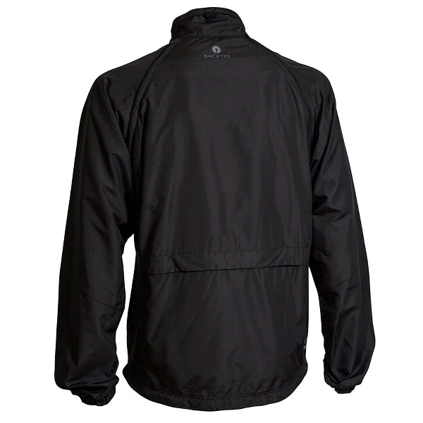 Backtee heren windjacket achterkant