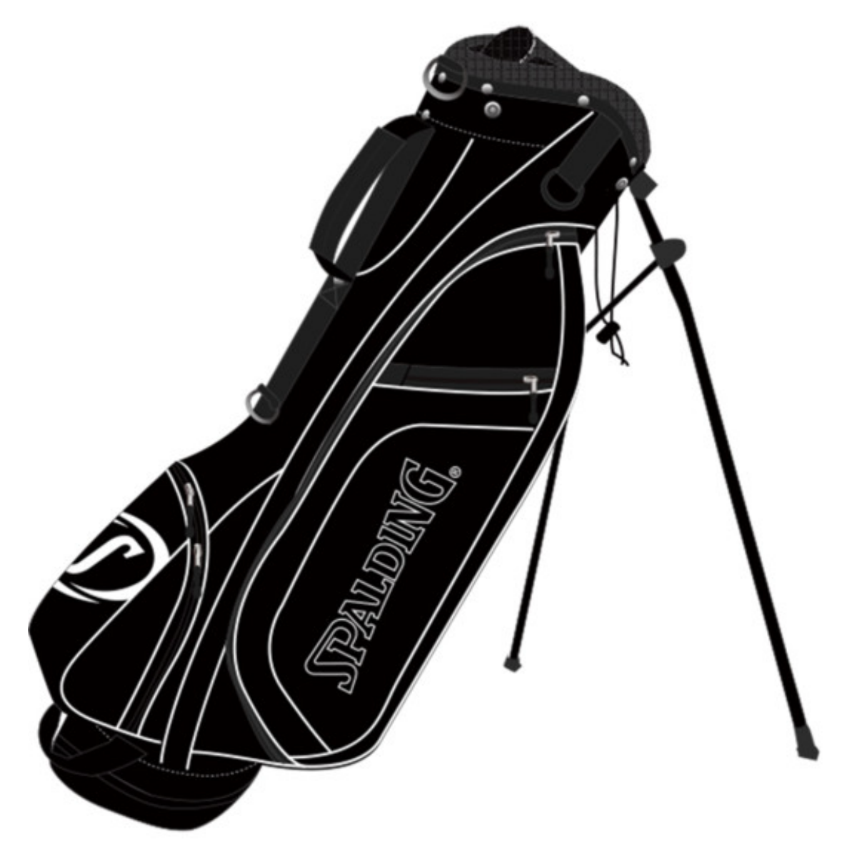 Spalding standbag zwart