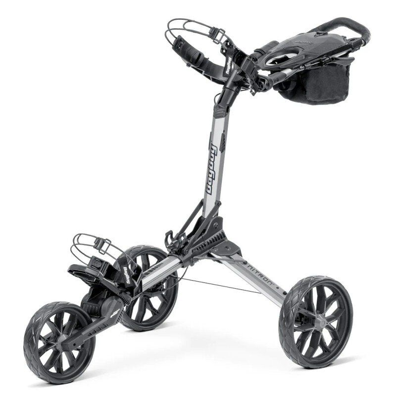 BagBoy Nitron golftrolley Silver/Charcoal